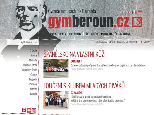 gymberoun.cz