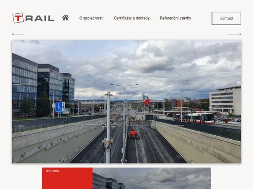 t rail a. s. - železniční stavby