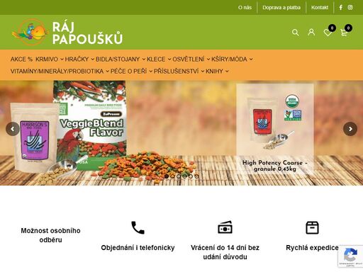 www.rajpapousku.cz