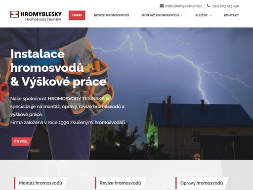 www.hromyblesky.cz