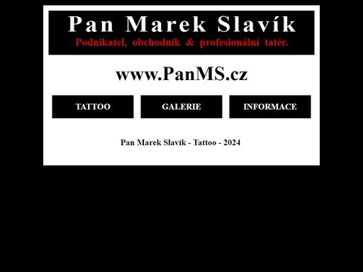 www.panms.cz pan marek slavík