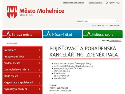 mohelnice.cz/pojistovaci-a-poradenska-kancelar-ing-zdenek-pala/os-20629