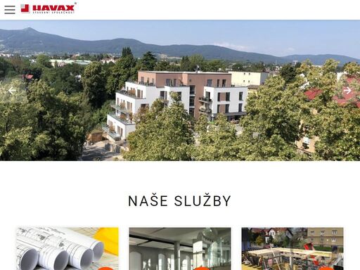 stavební firma havax nabízí stavební, inženýrskou a developerskou činnost, projektuvou přípravu a technický dozor staveb.