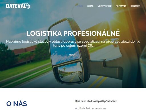 dateval - profesionální logistické služby v oblasti dopravy