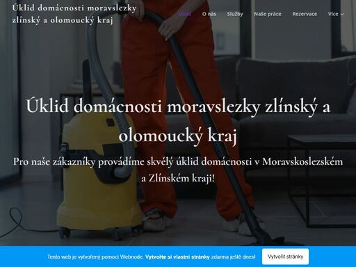 jsme společnost specializující se na úklid domácností v moravskoslezském a zlínském kraji. nabízíme kompletní úklidové a uklízecí služby pro firmy, domácnosti a po stavbách. naše služby zahrnují běžné i generální úklidy, vyklízení a úklid zahrady.