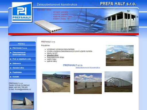 www.prefahaly.cz