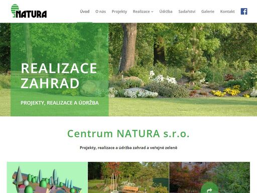 centrum natura s.r.o. olomouc - toveř se specializuje na realizace a údržbu zahrad, včetně péče o veřejnou zeleň.