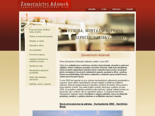 www.zamecnictviadamek.cz