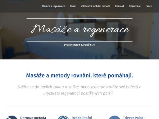 www.masazearegenerace.cz