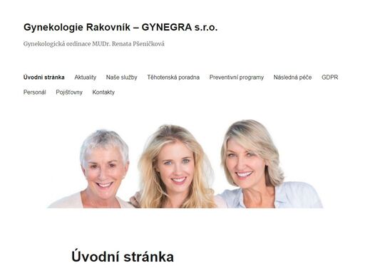 www.gynekologierakovnik.cz