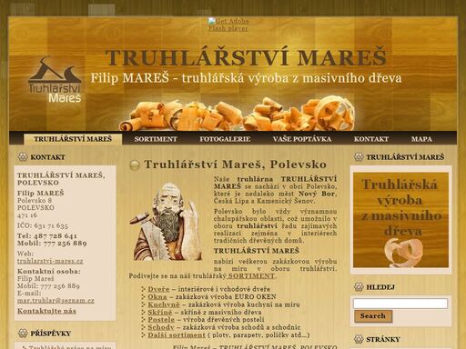 www.truhlarstvi-mares.cz