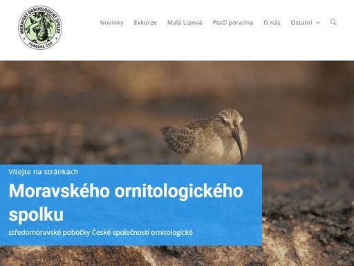 moravský ornitologický spolek je nevládní nezisková organizace sdružující profesionální i amatérské ornitology, birdwatchery, milovníky ptáků a ochránce přírody. realizujeme projekty na výzkum a ochranu ptáků, popularizaci ornitologie, ekologickou výchovu a osvětu.