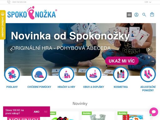 www.spokonozka.cz