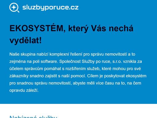 sluzbyporuce.cz