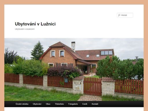 www.ubytovaniluznice.cz