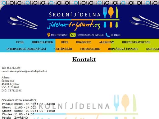 jidelna-frydlant.cz/kontakt.php
