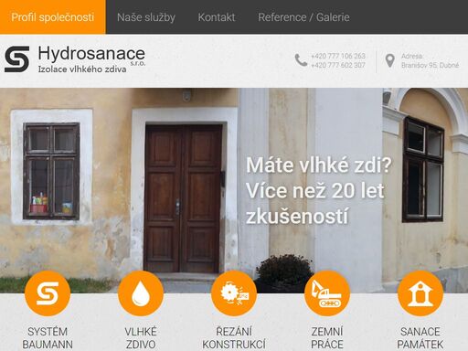 www.hydrosanace.cz