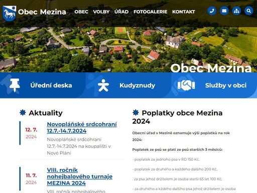 www.mezina.cz