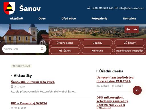 www.obec-sanov.cz