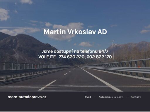 www.mam-autodoprava.cz