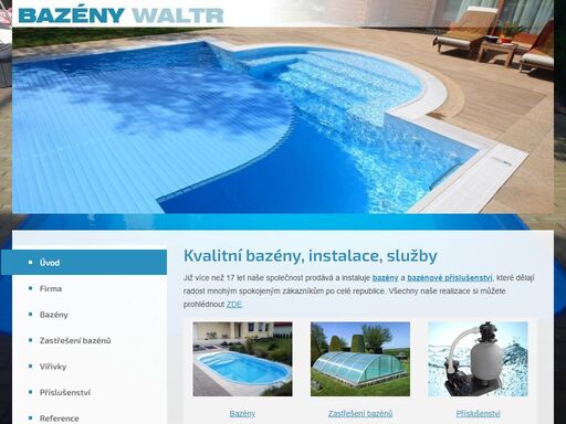 www.bazeny-waltr.cz