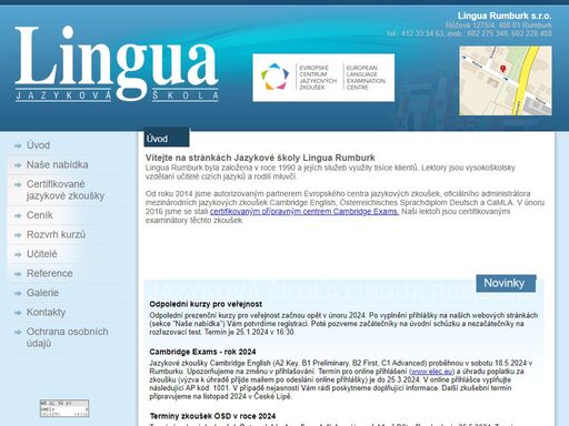 www.lingua-rumburk.cz