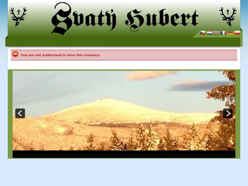 www.svatyhubert.cz