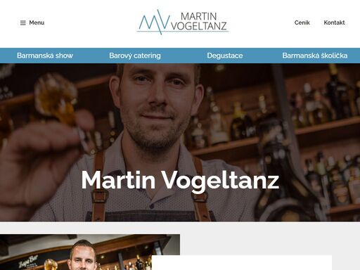 martin vogltanz pro vás připraví koktejly na míru, barmanskou show, barový catering, barové poradenství a školení personálu.