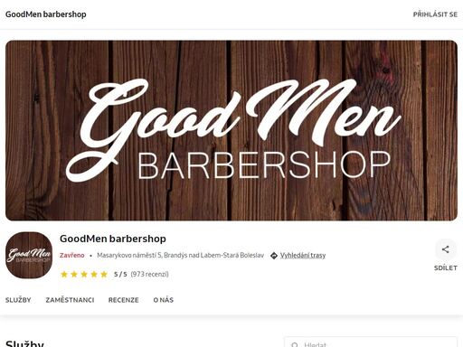 najdete nás také na instagramu 
@goodmen_barbershop