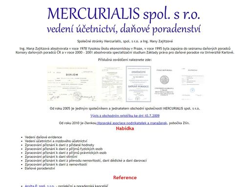 www.mercurialis.cz