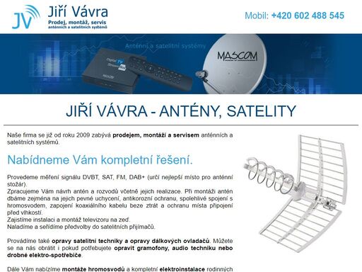 www.anteny-satelit.cz
