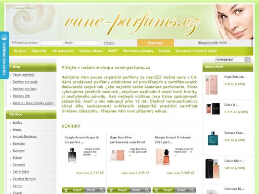 www.vune-parfums.cz