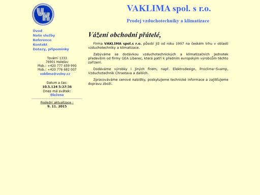 www.vaklima.cz