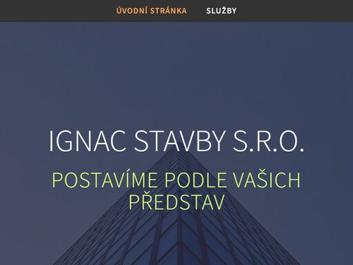 ignacstavby.cz