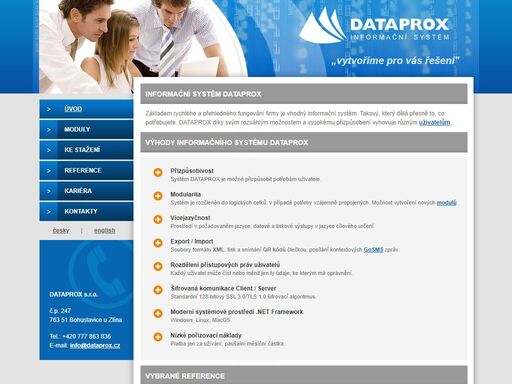 dataprox - informační systém