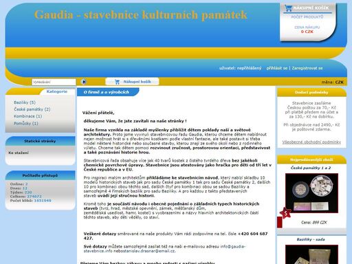 www.gaudia-stavebnice.info
