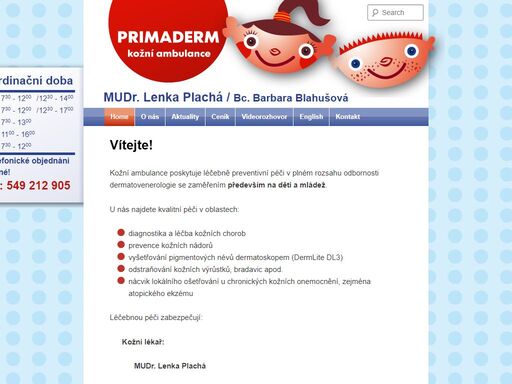 www.primaderm.cz