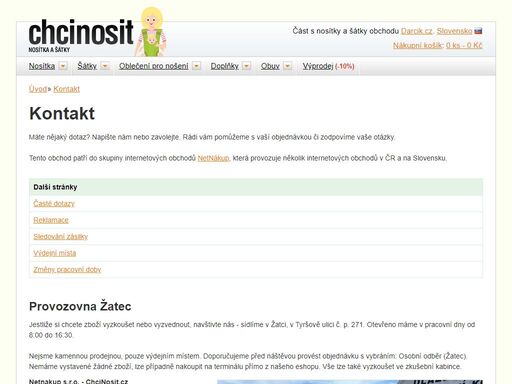✅ chcinosit.cz je internetový obchod s nosítky a šátky pro nošení dětí. velký výběr houpacích sítí za skvělou cenu.