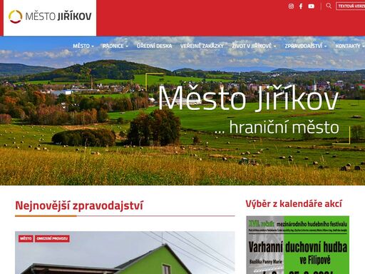 jiříkov.cz - oficiální prezentace města jiříkov, okres děčín
