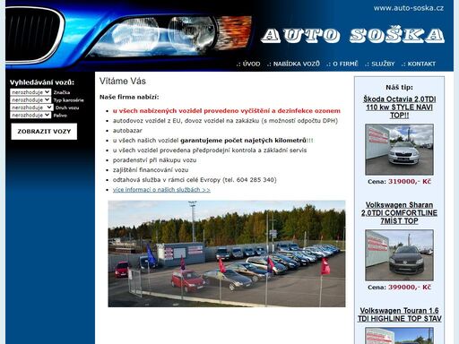 www.auto-soska.cz