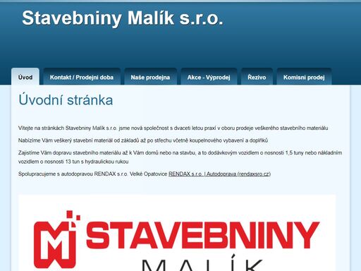 www.stavebninymalik.cz