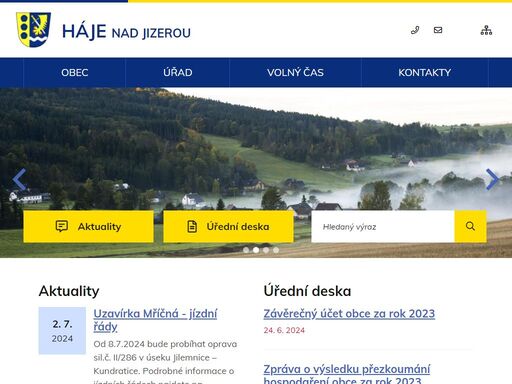 www.hajenadjizerou.cz