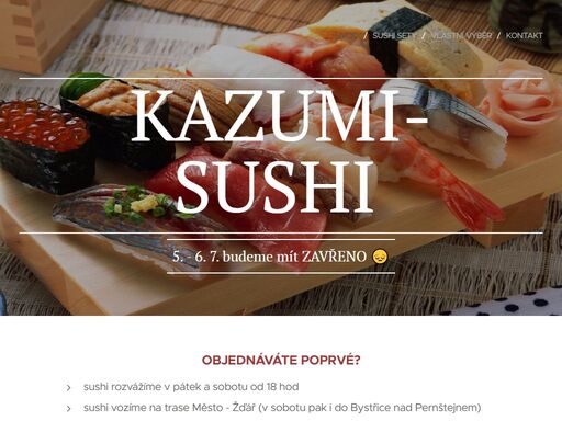 www.kazumisushi.cz