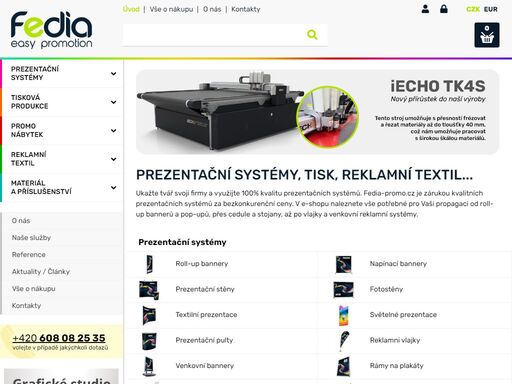 kvalitní prezentační systémy od fedia.cz zaručí úspěch každé prezentace, výstavy a jiné předváděcí akce. kvalitní roll-up bannery jen u nás.