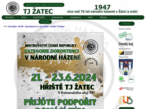 tj žatec - home page of tj žatec