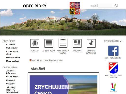 www.obecridky.cz