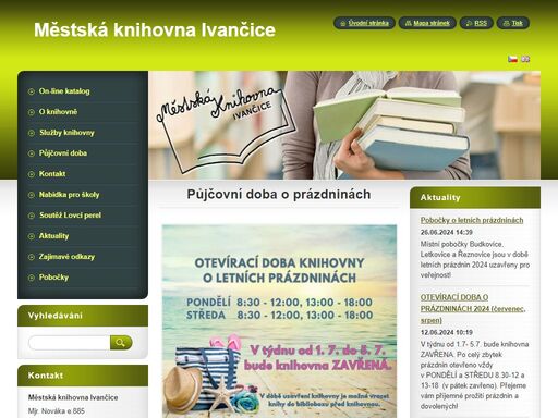 www.knihovnaivancice.cz