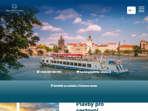 www.plavby-vltava.cz