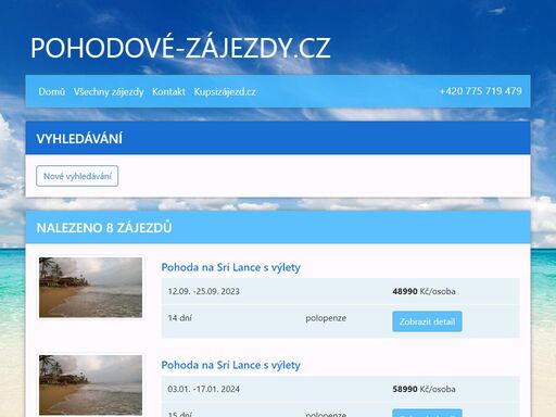 www.pohodovezajezdy.cz