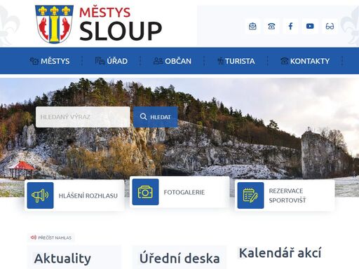 www.mestyssloup.cz